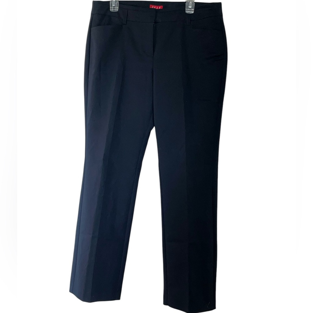 ELLE•Black Work Pants